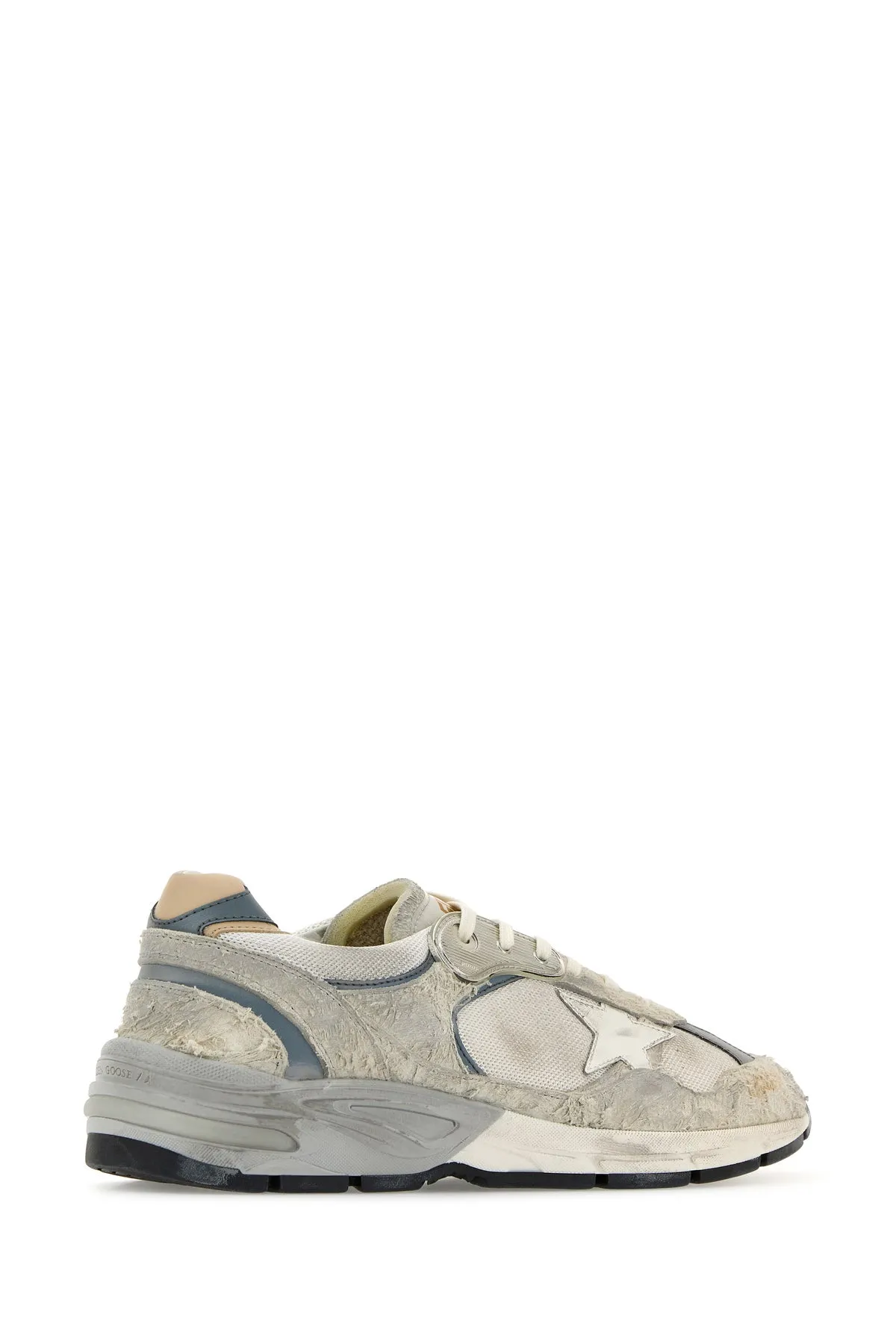 Multicolor leather and fabric Running Dad sneakers