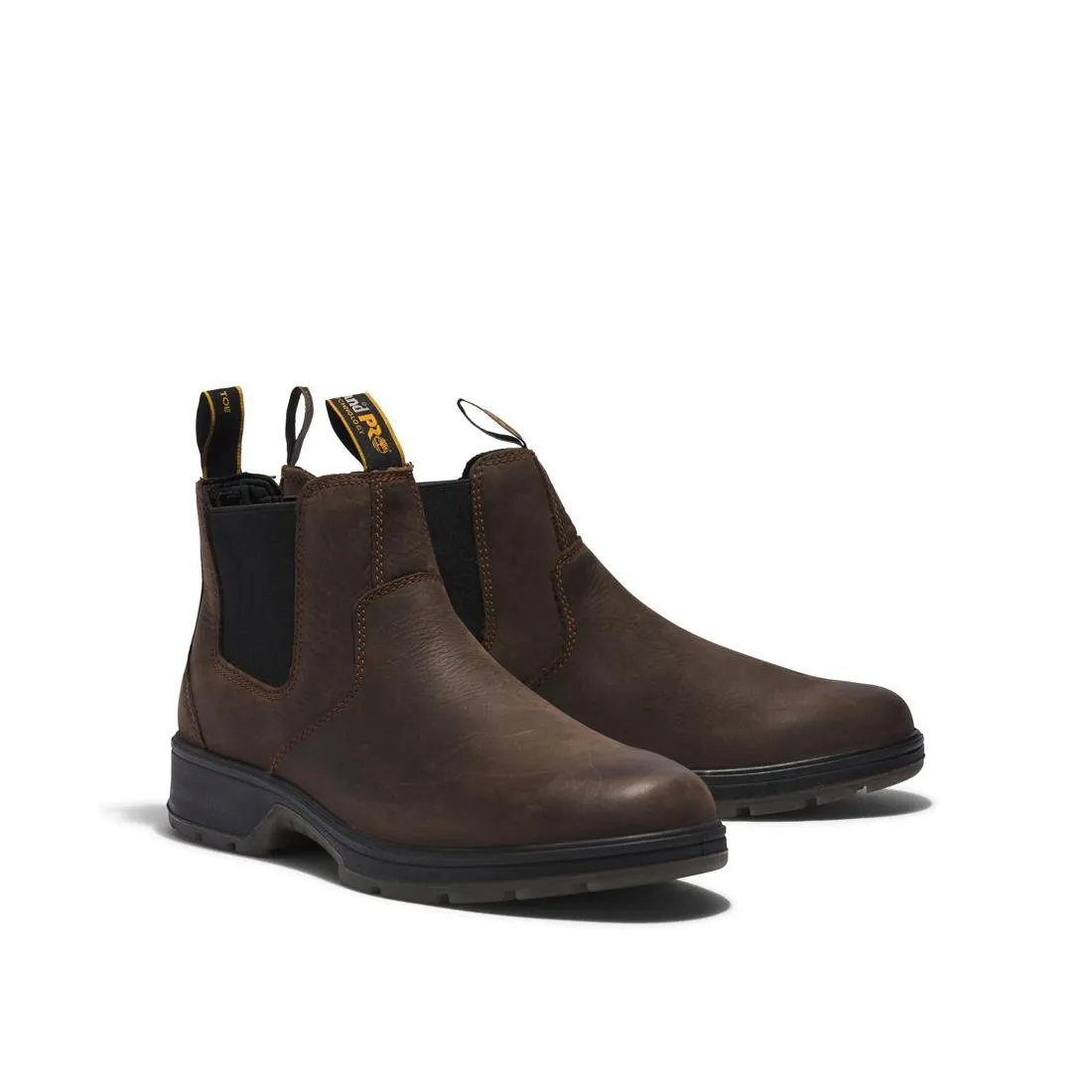Nashoba Soft Toe Chelsea Work Boot Brown