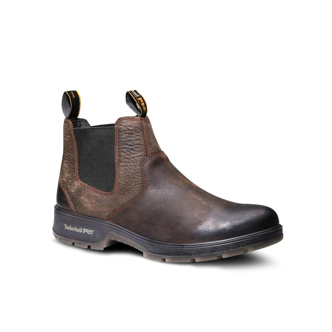 Nashoba Soft Toe Chelsea Work Boot Brown