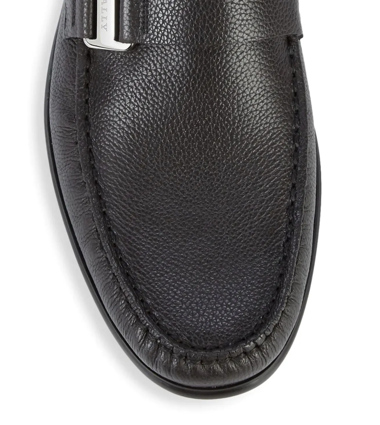 NIB $480 Bally Mens Colbar Leather Driver Loafers Shoes 12 US (11 Euro) Italy