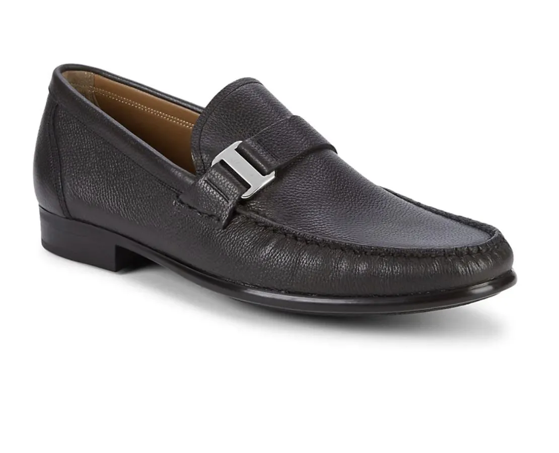NIB $480 Bally Mens Colbar Leather Driver Loafers Shoes 12 US (11 Euro) Italy