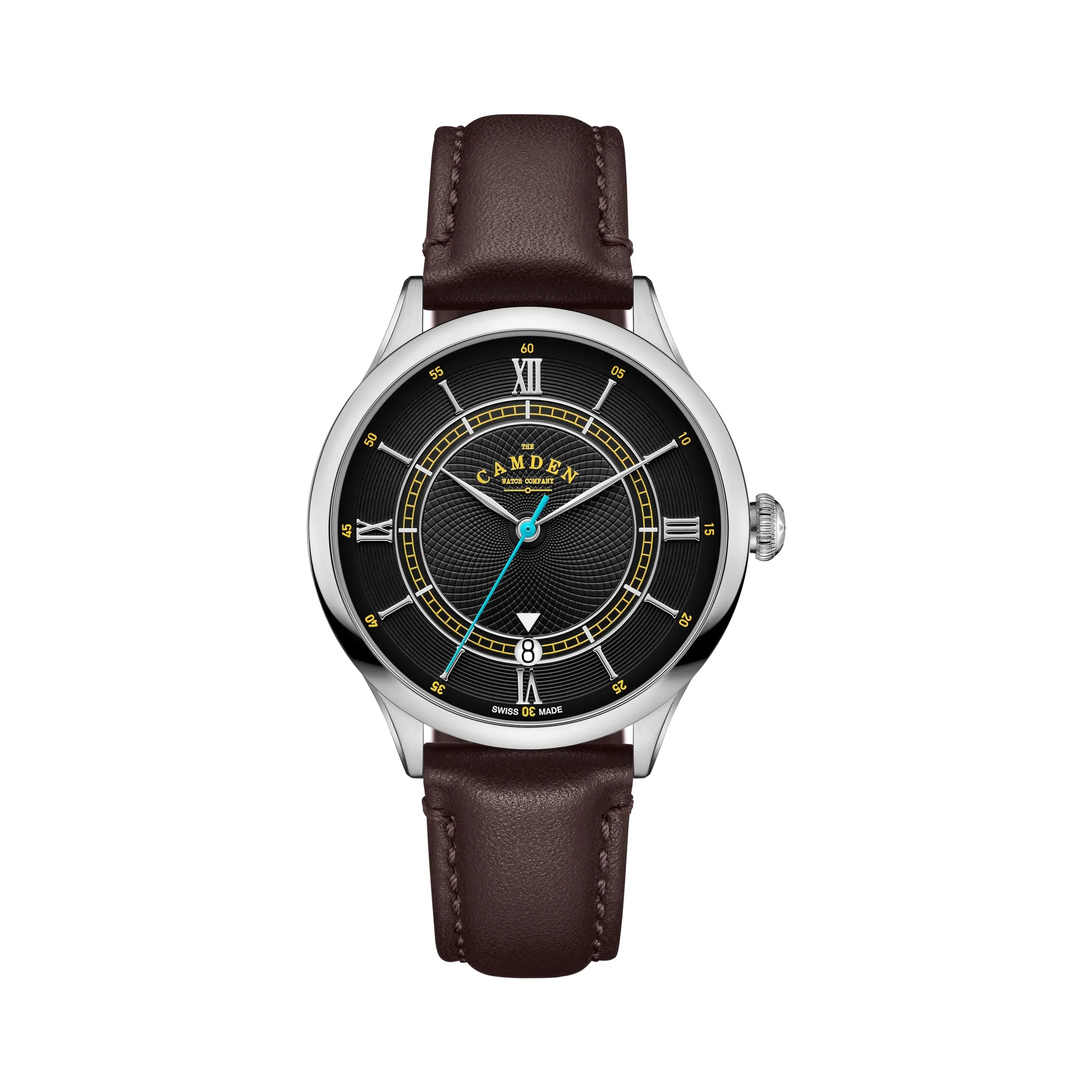 No.274 Automatic Steel, black and brown