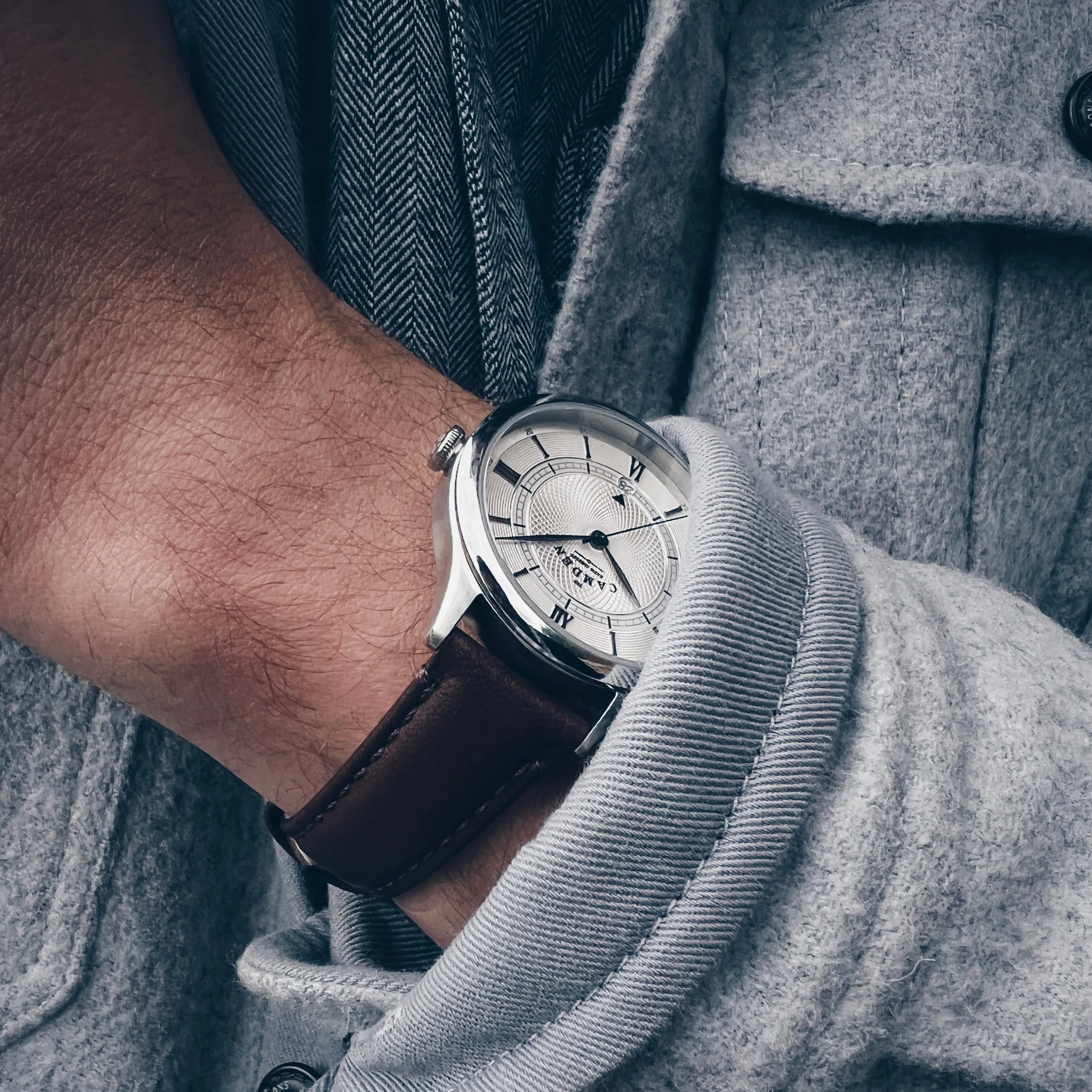 No.274 Automatic Steel, steel and brown