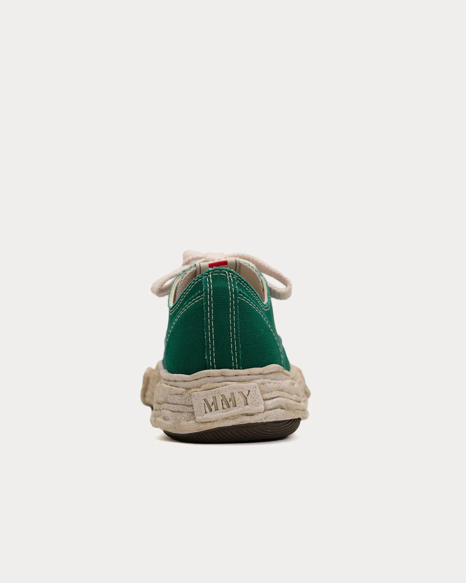 Peterson23 OG Sole Garment Dyed Canvas Green Low Top Sneakers