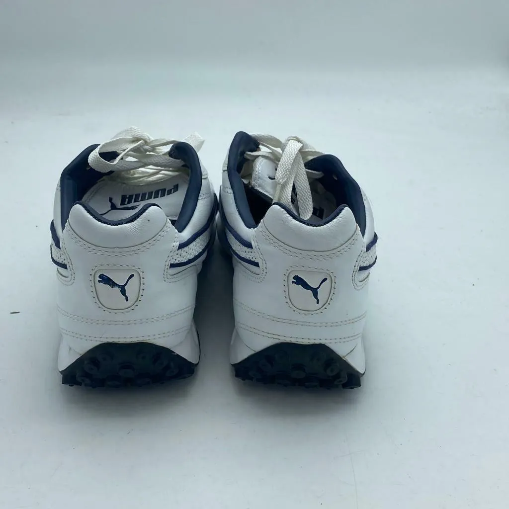 Puma Women's Size's 8 VPC-0806 Blue/ White Suede Sneakers