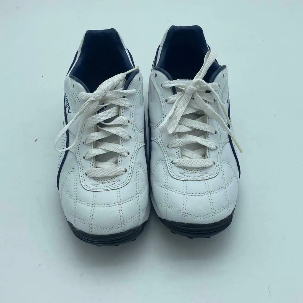 Puma Women's Size's 8 VPC-0806 Blue/ White Suede Sneakers