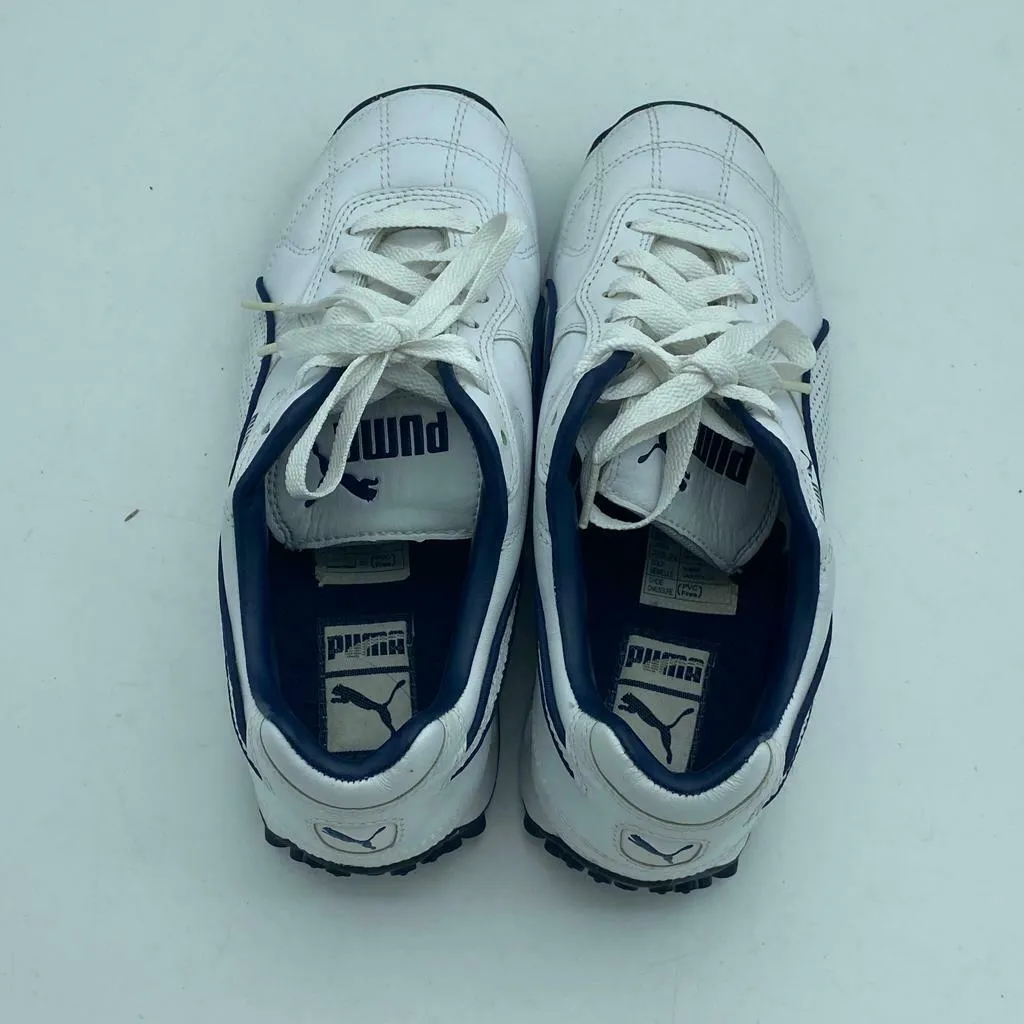 Puma Women's Size's 8 VPC-0806 Blue/ White Suede Sneakers