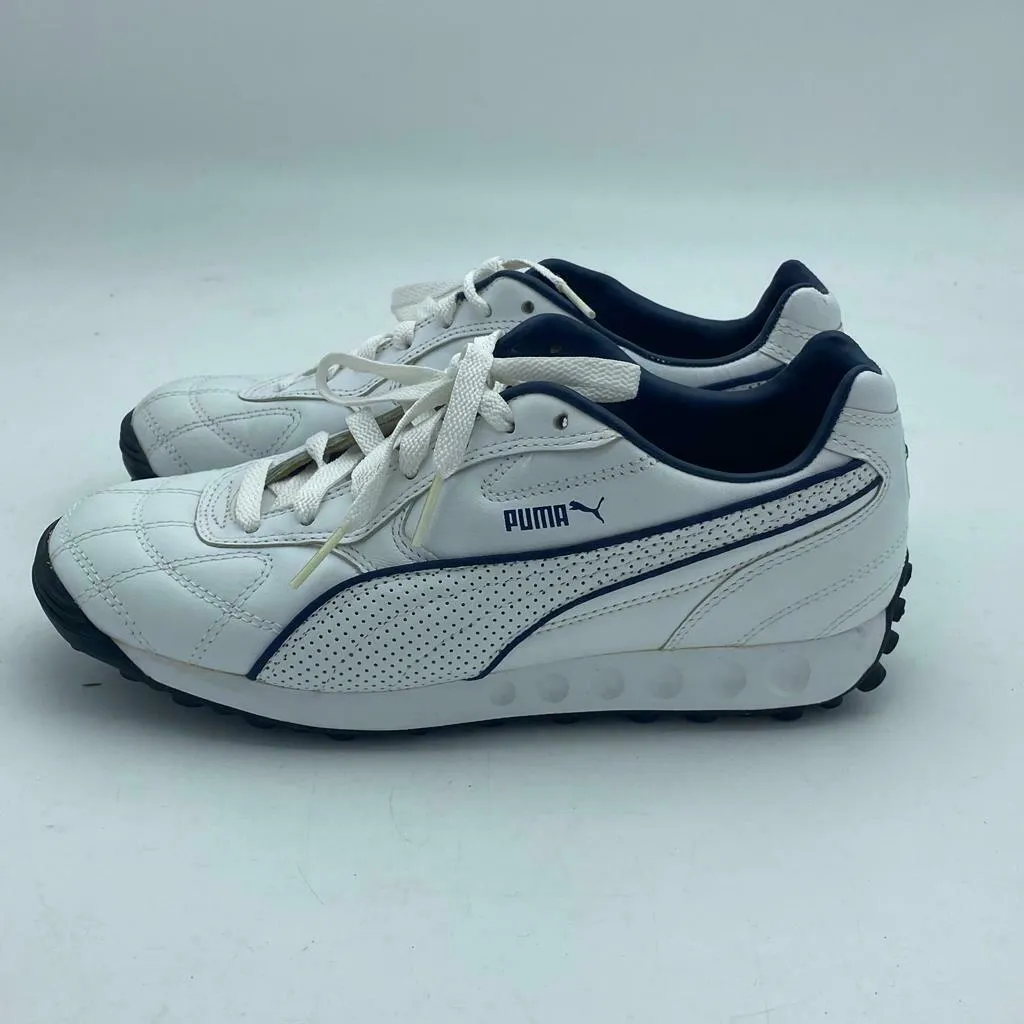 Puma Women's Size's 8 VPC-0806 Blue/ White Suede Sneakers