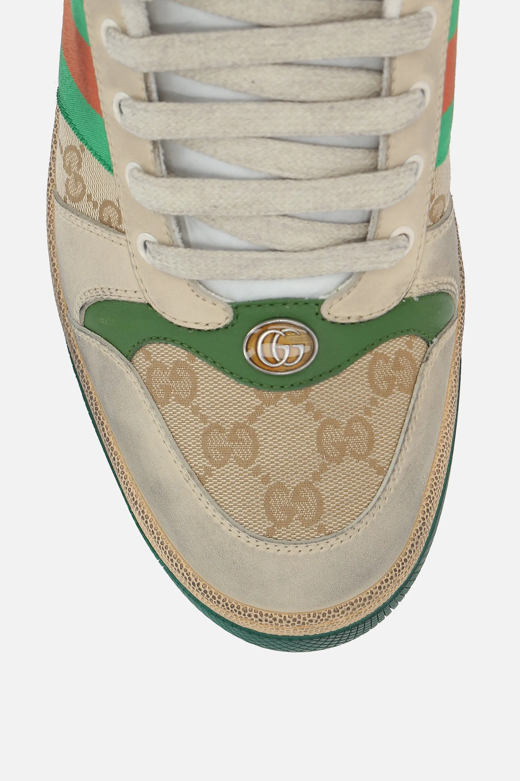 Screener Sneakers in Suede and GG Supreme Canvas