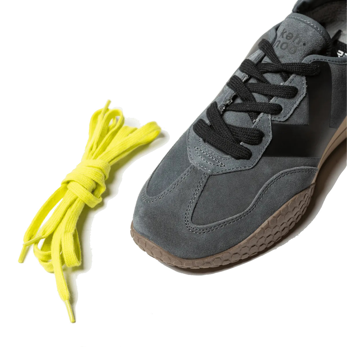 Sneaker Kehnoo Man Camoscio Dark Grey
