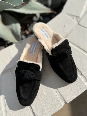 Steve Madden Genuine Shearling Mule