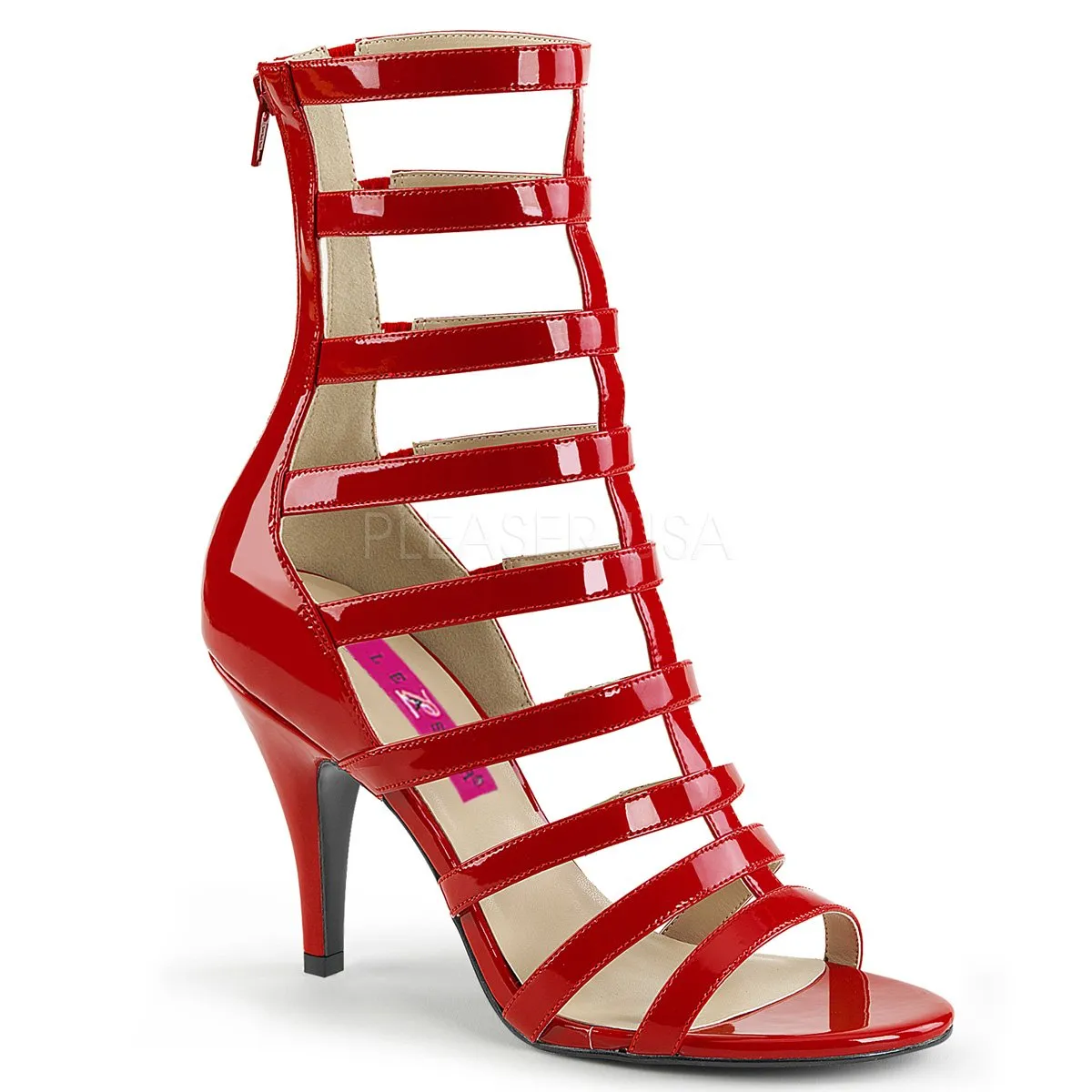 Strappy Ankle Boot with 4-inch Spike Heel 2-colors PS-DREAM-438