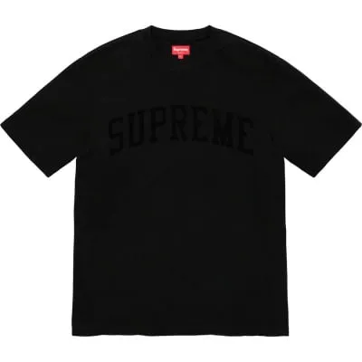 Supreme Chenille Arc Logo Tee Black