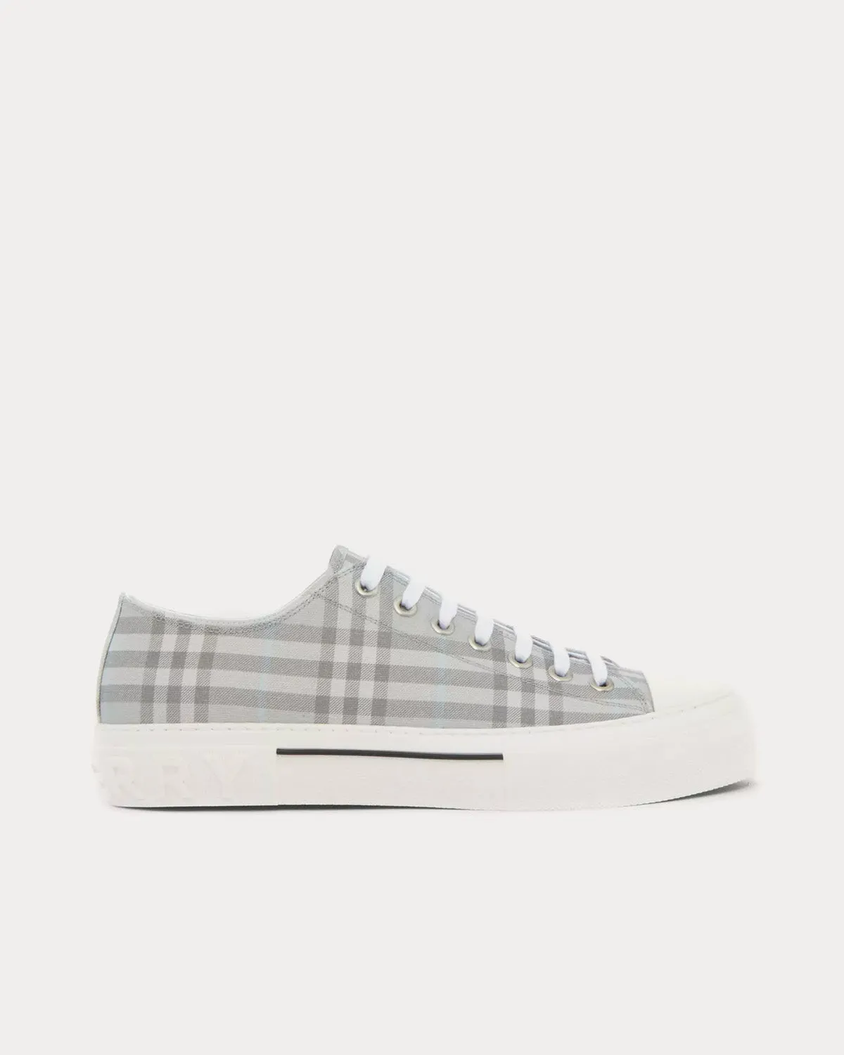 Vintage Check Cotton Grey Low Top Sneakers