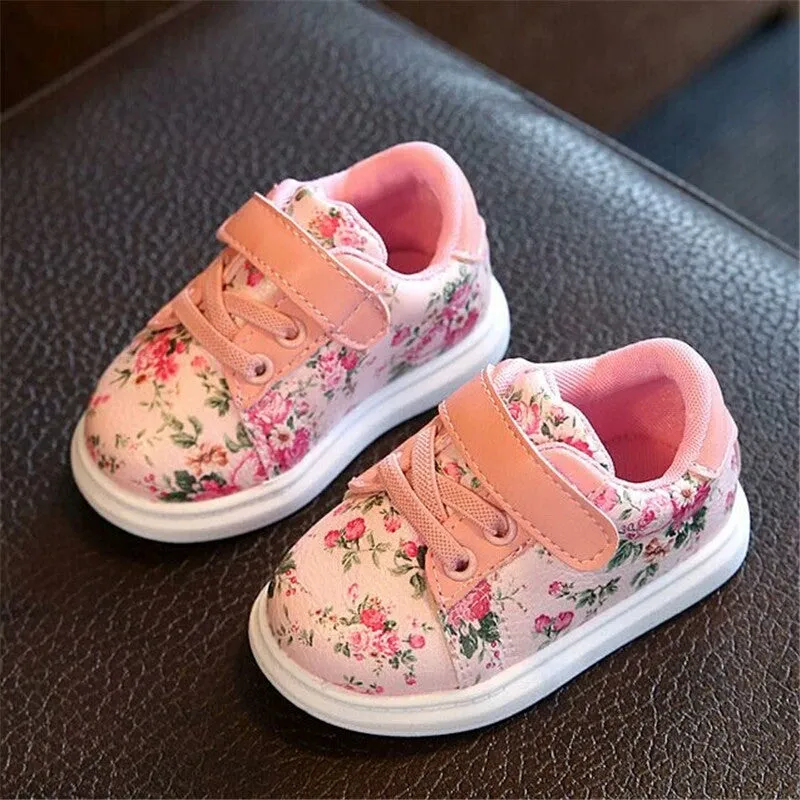Vintage Floral Sneakers (3 Colours)