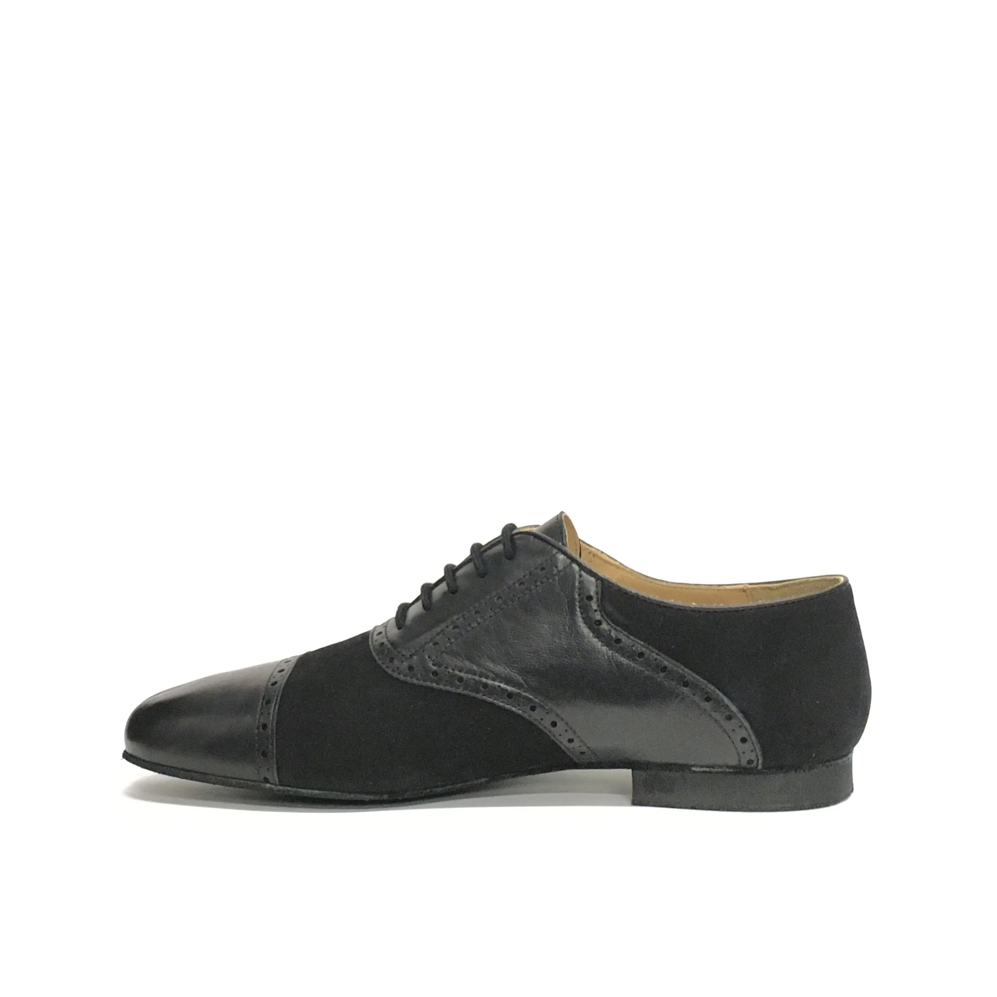 Werner Kern-Mens: Dillenburg Mibi | NY Black & Midnite | 0.75" UltraLite Heel | Suede Sole