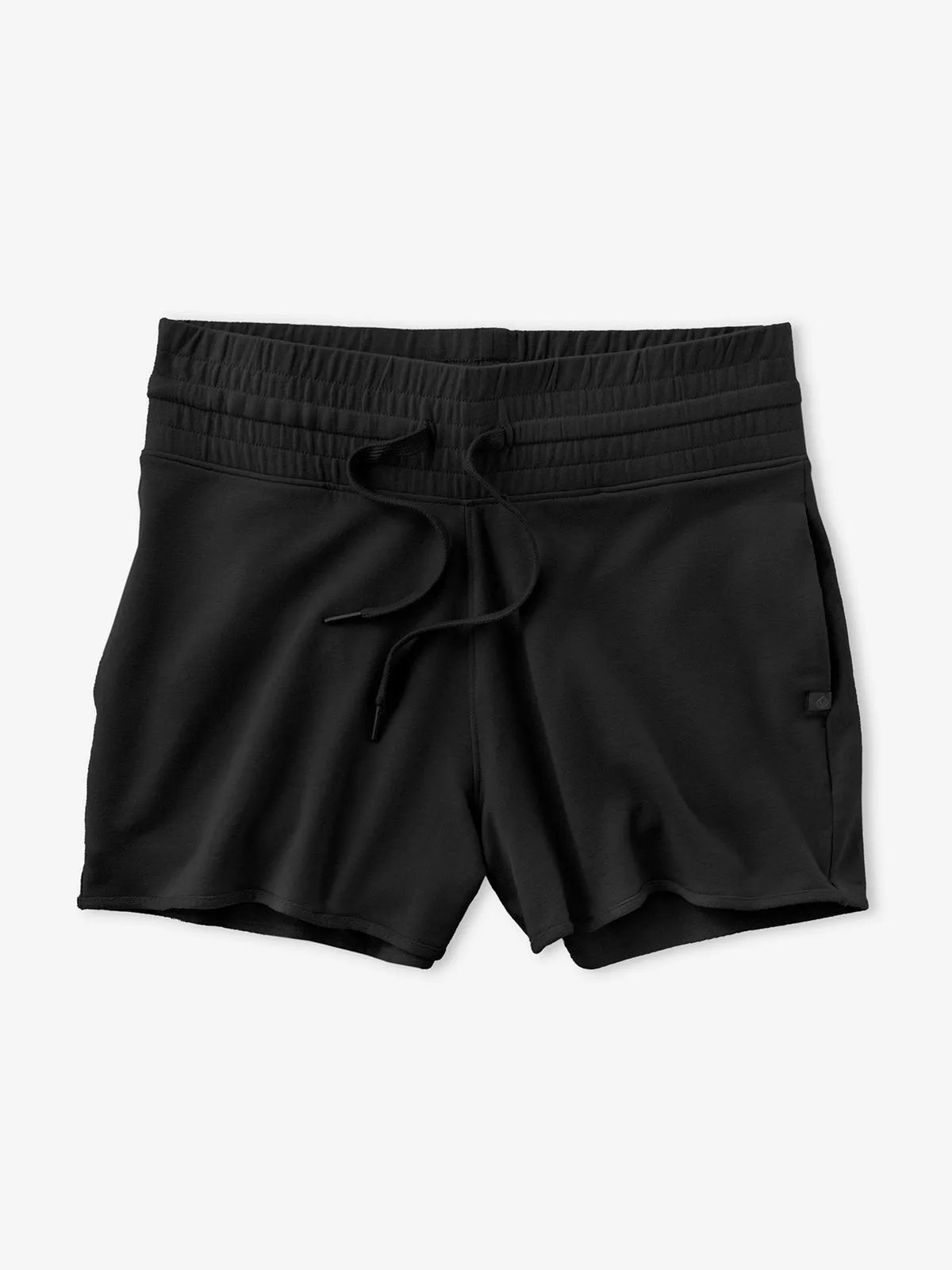 Women's Varsity French Terry Short (001 - Black)
